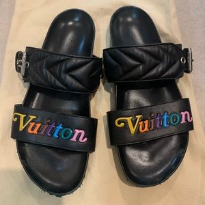 Authentic Louis Vuitton sandals size 38